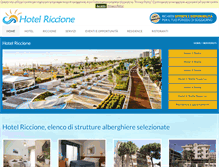 Tablet Screenshot of hotelriccione.eu